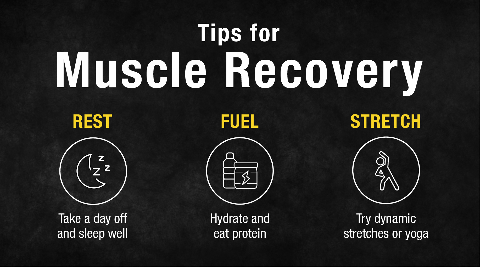 How to Recover Faster From a Workout